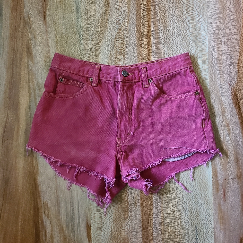 Highwaisted Calvin Klein Denim Cutoff